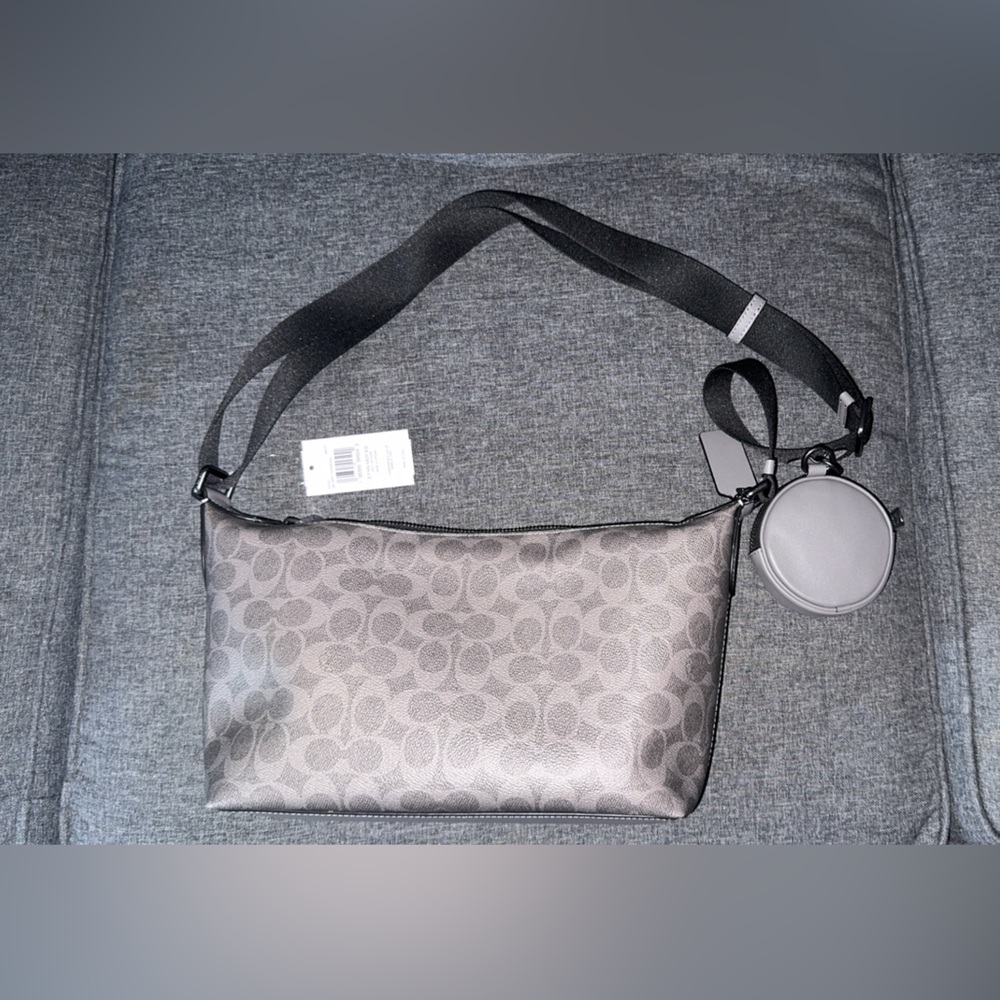 Finn Crossbody Bag with Pouch in Signature Canvas